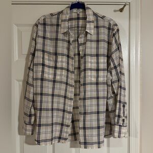 Madewell casual/relaxed plaid/flannel button down